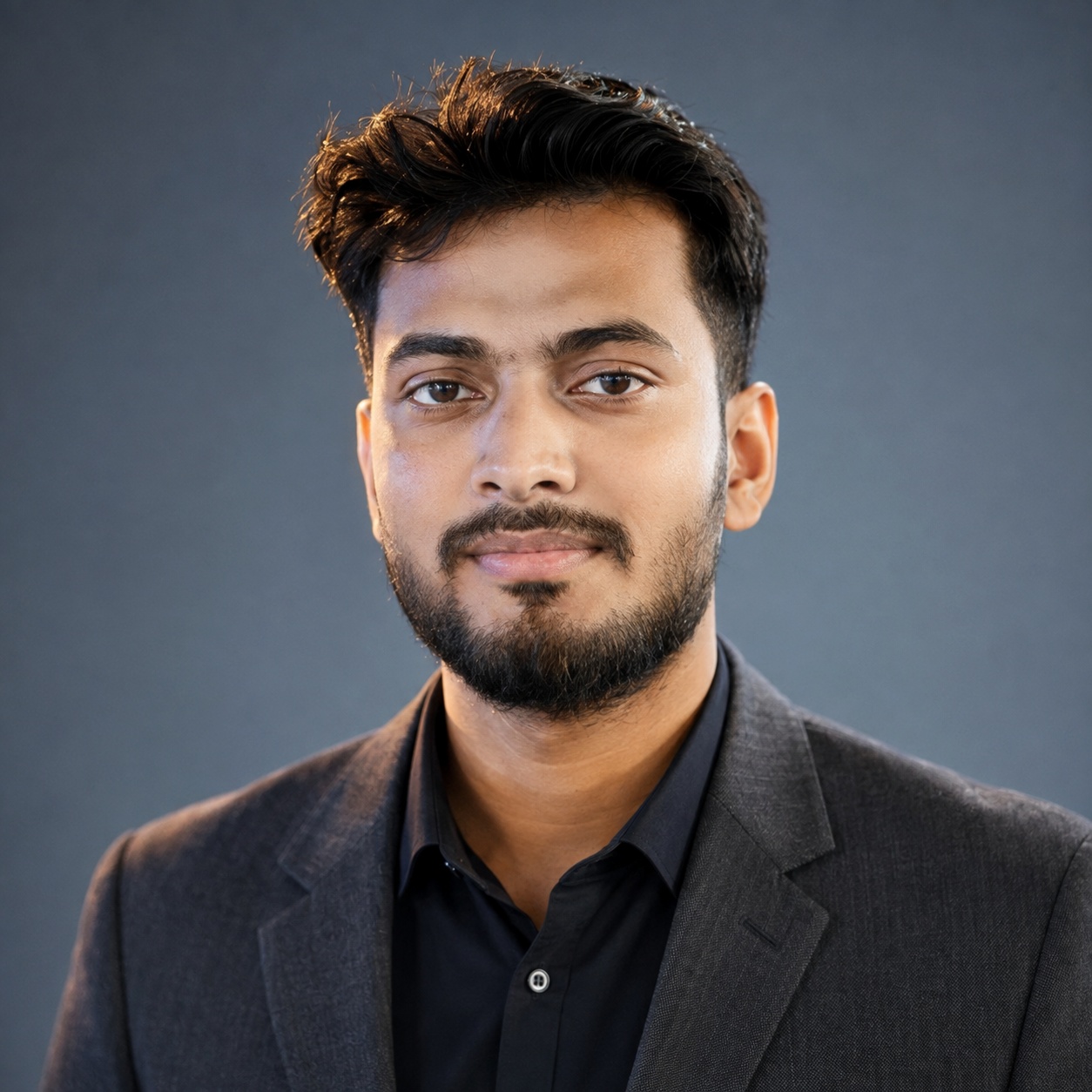 Portrait of Md Mehedi Hasan, web designer and developer